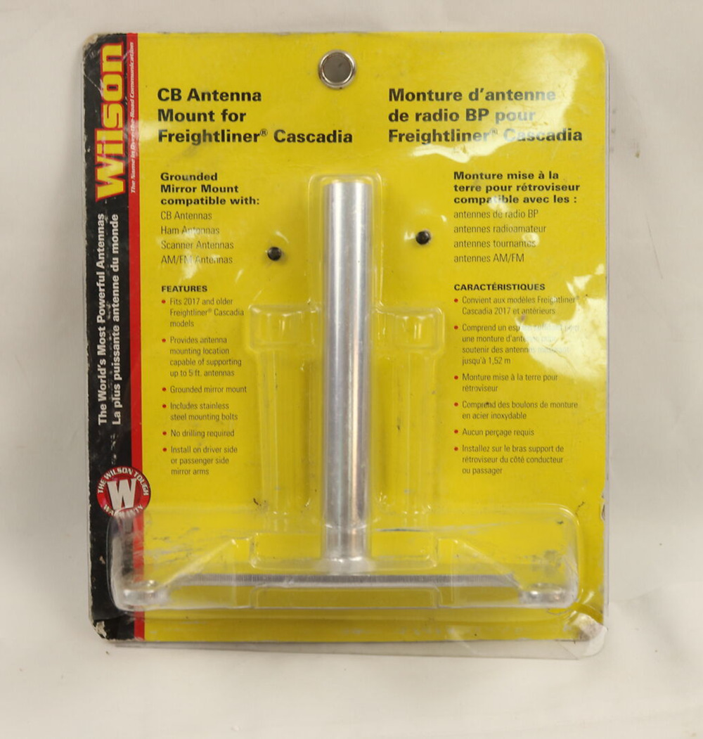 Wilson 305500 CB Antenna Mount Kit Freightliner Cascadia 2017 & Older